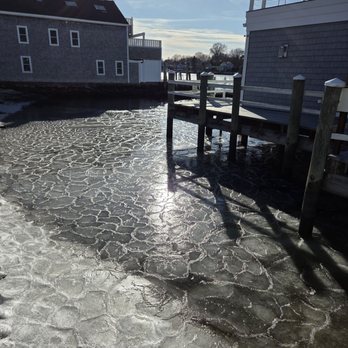The Wharf - Brrrrr - cold outside but inviting inside! - Seafood Near Me - Warren, Rhode Island