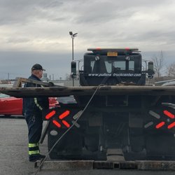 Pullens Truck Centers - Pullen's tow truck and our driver