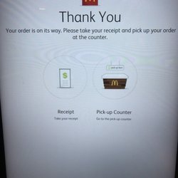 McDonald's - Stupid machine.  Hire people instead.