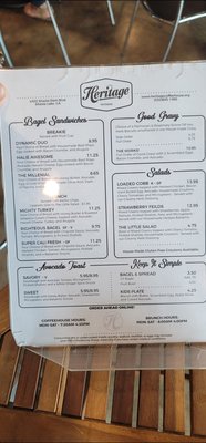 Menu photo 6 Heritage Coffeehouse Shasta Lake, CA Menu photo 6 Heritage Coffeehouse Shasta Lake, CA