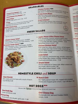 Menu photo 8 Ruby's Diner San Clemente, CA Menu photo 8 Ruby's Diner San Clemente, CA