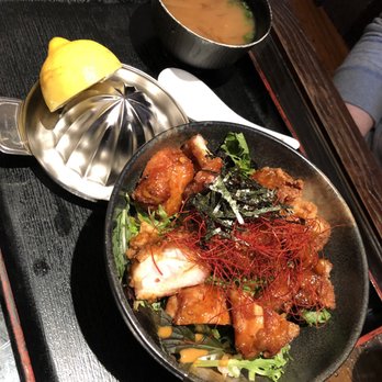 Kingyo - Crispy Chicken Bowl - Japanese Near Me - Vancouver, British Columbia