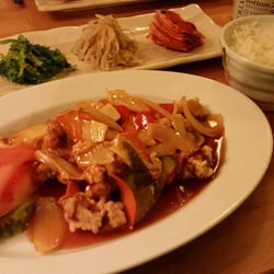 Miga - Korean crispy pork... yum!