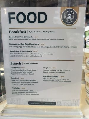 Menu photo 1 Lontra Coffee Los Angeles, CA