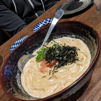 Issian - Creamy Mentaiko Udon - Sushi Bars Near Me - Seattle, Washington Issian - Creamy Mentaiko Udon - Sushi Bars Near Me - Seattle, Washington