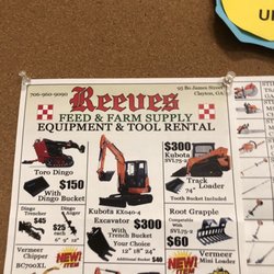 Reeves Ace Hardware - Sign