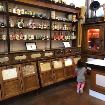 Historic Wagner Farm - Wandering about the old grocery store replica. - Farmers Market Near Me - Glenview, Illinois
