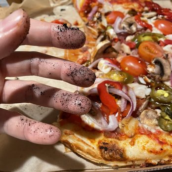 Blaze Pizza - Black particles from under the pizza. - Pizza Near Me - Henderson, Nevada