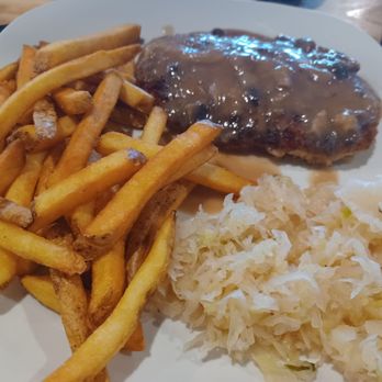 Bier Shack Taproom - Love, love, love this Jäeger Schnitzel!!! - Axe Throwing Near Me - Foley, Alabama