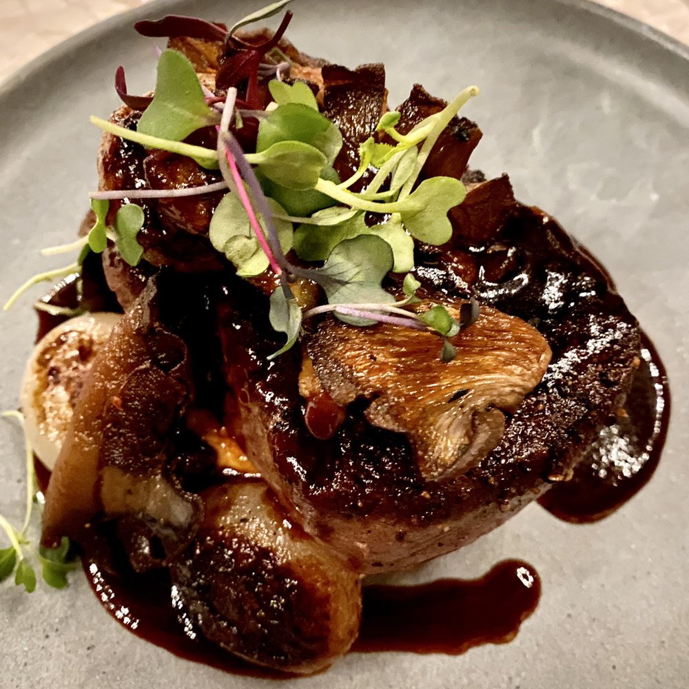 Dover Hall - Beef tenderloin with local wild mushrooms - Venues & Event Spaces Near Me - Manakin-Sabot, Virginia