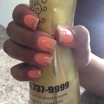 Bellazzio Nails Spa - This fill was done by Brooklyn and they came out beautiful! This place is super clean and their prices are very reasonable. - Nail Salons Near Me - Corona, California