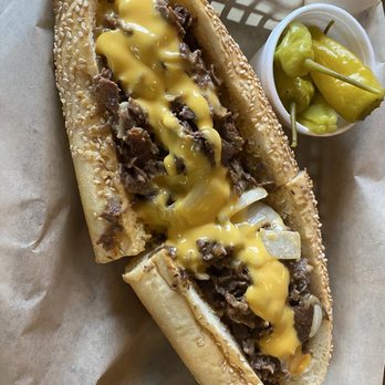 The Pizza House - Ribeye cheesesteak with Cooper cheese on seeded bun - Pizza Near Me - Ephrata, Pennsylvania The Pizza House - Ribeye cheesesteak with Cooper cheese on seeded bun - Pizza Near Me - Ephrata, Pennsylvania