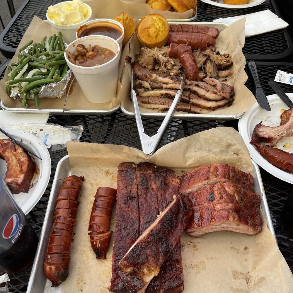 Hog Wild Bar-B-Que - The two family meal. Includes a mountain of butter - Barbeque Near Me - Placerville, California Hog Wild Bar-B-Que - The two family meal. Includes a mountain of butter - Barbeque Near Me - Placerville, California