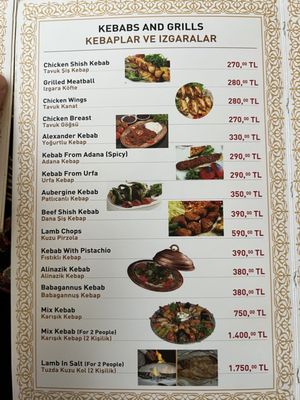 Menu photo 3 Old Ottoman Cafe & Restaurant Istanbul, 34
