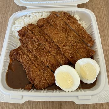 Volcano - Pork Katsu Curry w/ Boiled Egg added - Japanese Curry Near Me - San Francisco, California Volcano - Pork Katsu Curry w/ Boiled Egg added - Japanese Curry Near Me - San Francisco, California