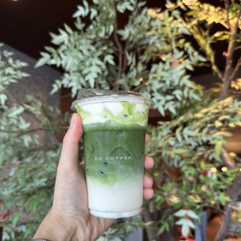 DO Coffee - Matcha vanilla einspanner - Coffee & Tea Near Me - Brea, California