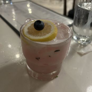 The Local - Pink cocktail! - Breakfast & Brunch Near Me - Neptune Beach, Florida