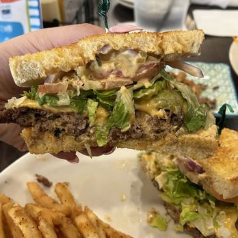 The Gritzmaker - Grilled Cheese burger - New American Near Me - Zeeland, Michigan The Gritzmaker - Grilled Cheese burger - New American Near Me - Zeeland, Michigan