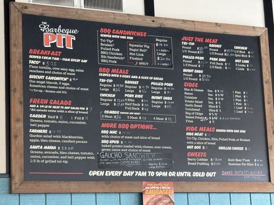Menu photo 2 The Barbeque Pit San Jose, CA Menu photo 2 The Barbeque Pit San Jose, CA
