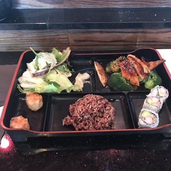 Blossom Asian Bistro - Lunch special chicken bento box. - Asian Fusion Near Me - Wayne, New Jersey