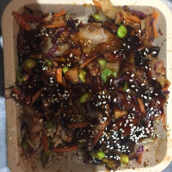 Green Tomato Grill - Chicken teriyaki bowl - New American Near Me - Orange, California
