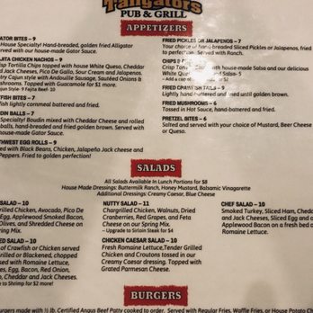 Tailgator's Pub & Grill - Sandwiches Near Me - Tomball, Texas Tailgator's Pub & Grill - Sandwiches Near Me - Tomball, Texas