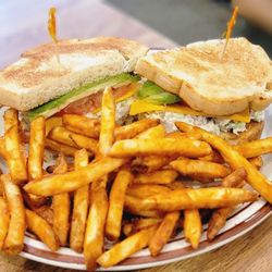 Harry's Coffee Shop - Chicken salad on sourdough!
