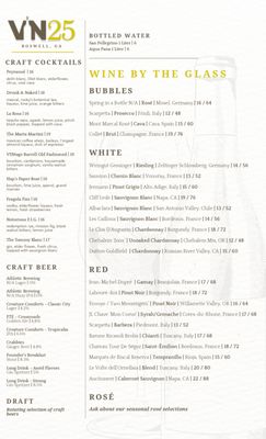 Menu photo 1 Vin 25 Roswell, GA Menu photo 1 Vin 25 Roswell, GA