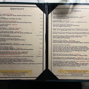 La Sirene - Menu - French Near Me - New York, New York La Sirene - Menu - French Near Me - New York, New York