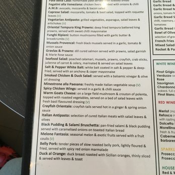 The Italian Orchard - lunch menu - Italian Near Me - Preston, LAN The Italian Orchard - lunch menu - Italian Near Me - Preston, LAN