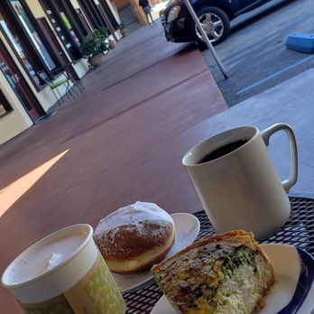 Krust Bakery &Cafe - View from outside table - Coffee & Tea Near Me - Redondo Beach, California Krust Bakery &Cafe - View from outside table - Coffee & Tea Near Me - Redondo Beach, California
