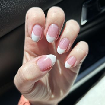 Nail Palace - Dip French tip on natural nails - Nail Salons Near Me - Wildomar, California
