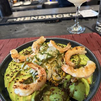 Steelbach - Avocado & Fennel with grilled shrimp - New American Near Me - Tampa, Florida Steelbach - Avocado & Fennel with grilled shrimp - New American Near Me - Tampa, Florida