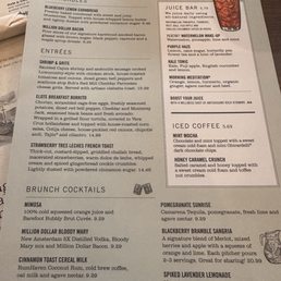 Summer menu Summer menu