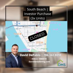 DePablo Mortgage Broker - A first-time buyer in Coconut Grove who closed with a conventional loan, despite the unit needing some TLC.