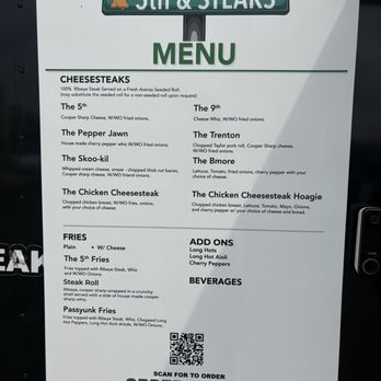 5th & Steaks - Menu - Cheesesteaks Near Me - Catonsville, Maryland 5th & Steaks - Menu - Cheesesteaks Near Me - Catonsville, Maryland
