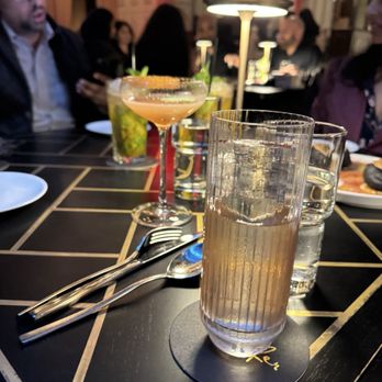 Musaafer - Theeka Peru with clear ice cube, Mezcal Camac Street with Tajin rim - Indian Near Me - New York, New York Musaafer - Theeka Peru with clear ice cube, Mezcal Camac Street with Tajin rim - Indian Near Me - New York, New York