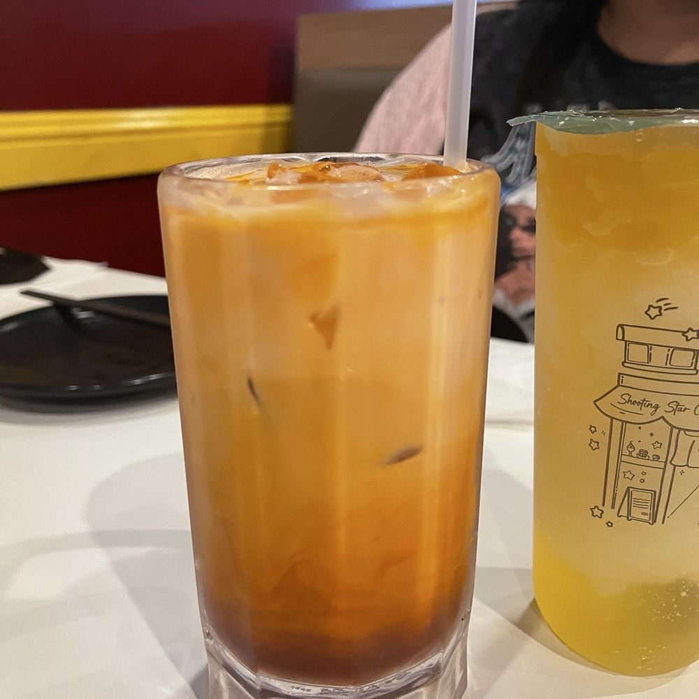 Shooting Star Cafe - Tea drink with condensed milk - Desserts Near Me - Oakland, California Shooting Star Cafe - Tea drink with condensed milk - Desserts Near Me - Oakland, California