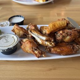 Wings with blue cheese Wings with blue cheese