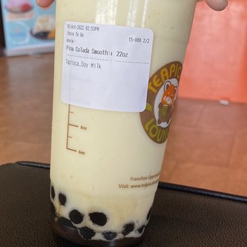 Teapioca Lounge - Pina colada smoothie - Coffee & Tea Near Me - Austin, Texas