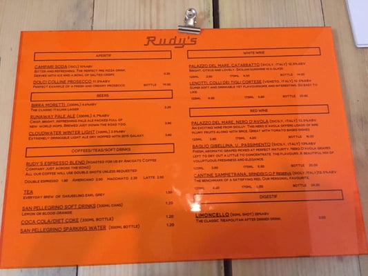 Menu photo 4 Rudy's Neapolitan  Pizza Manchester, XGM