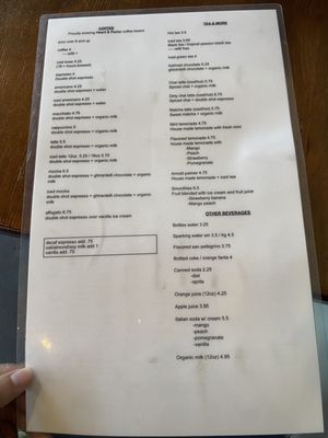 Menu photo 8 Tickle Tree Cafe La Crescenta, CA