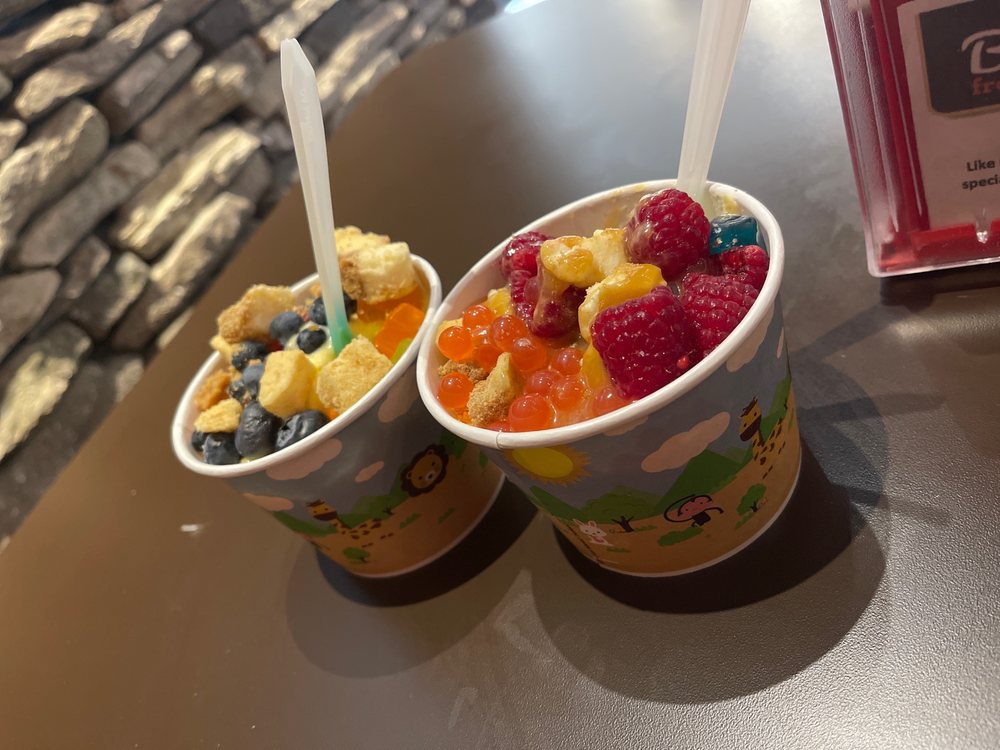 Social spots from Black Bear Frozen Yogurt