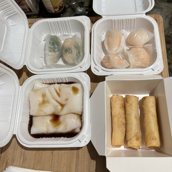 Tasty Dim Sum House - Leek Shrimp dumplings, Har Gow, Garlic Shrimp Spring Rolls & Shrimp Rice Noodle - Cantonese Near Me - Anaheim, California Tasty Dim Sum House - Leek Shrimp dumplings, Har Gow, Garlic Shrimp Spring Rolls & Shrimp Rice Noodle - Cantonese Near Me - Anaheim, California