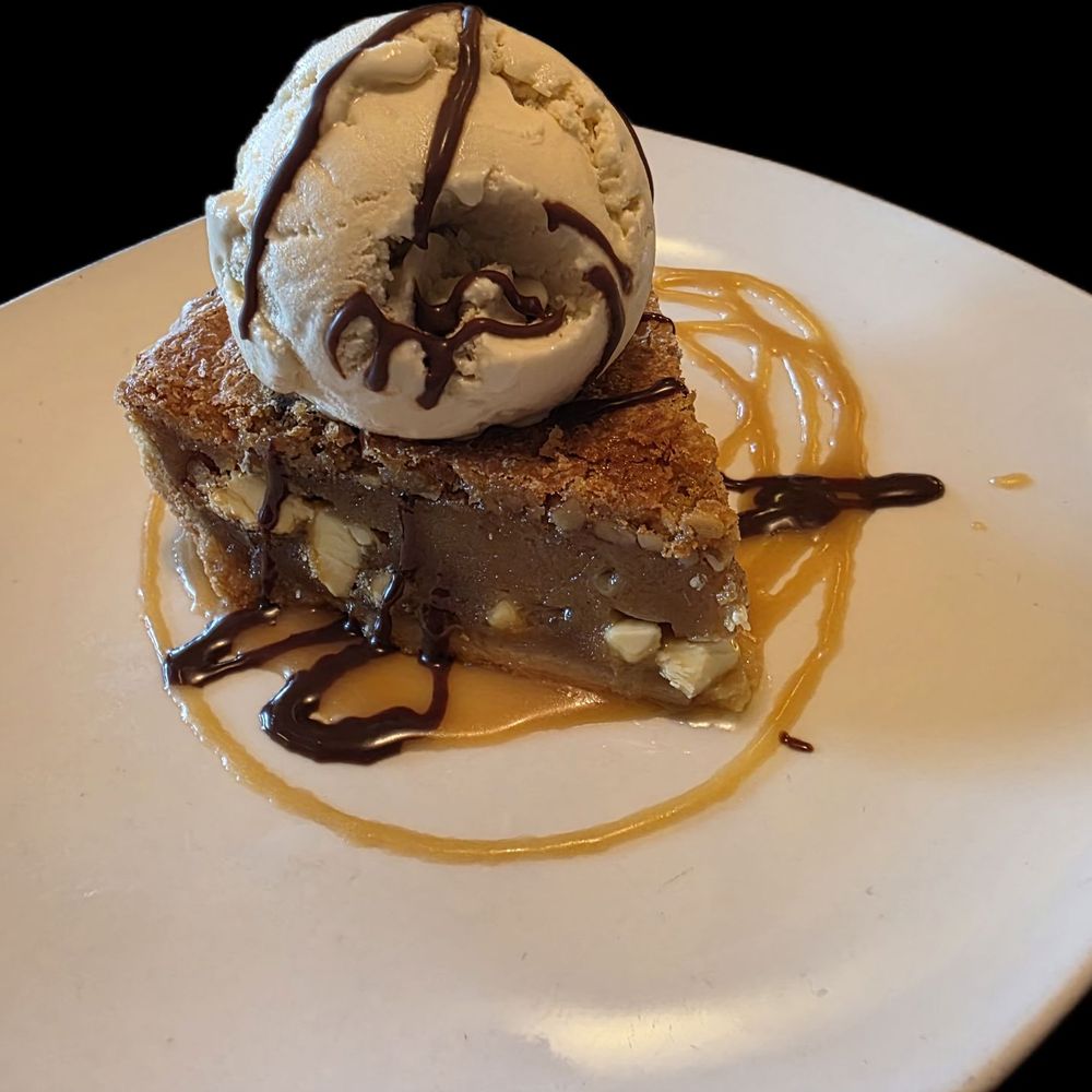 Jack Allen's Kitchen - Blondie with Mexican vanilla ice cream - Southern Near Me - Round Rock, Texas Jack Allen's Kitchen - Blondie with Mexican vanilla ice cream - Southern Near Me - Round Rock, Texas