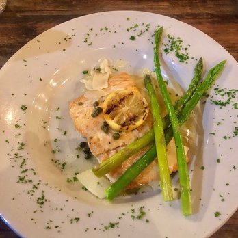 Chef Lance’s On Phillips - Parmesan Crusted Salmon - American Near Me - Sioux Falls, South Dakota