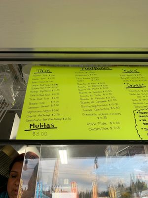 Menu photo 4 Taqueria El Gordo Aloha, OR