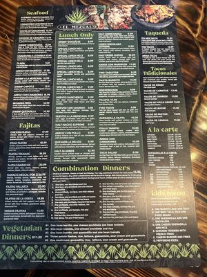 Menu photo 5 El Mezcal Mexican Restaurant Mount Dora Mt Dora, FL Menu photo 5 El Mezcal Mexican Restaurant Mount Dora Mt Dora, FL