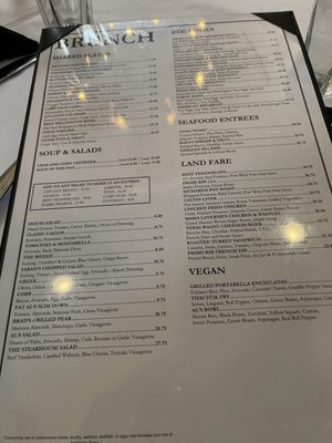 Menu photo 8 Al Biernat's Oak Lawn Dallas, TX Menu photo 8 Al Biernat's Oak Lawn Dallas, TX
