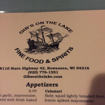 GIBS ON THE LAKE - Steakhouses Near Me - Kewaunee, Wisconsin GIBS ON THE LAKE - Steakhouses Near Me - Kewaunee, Wisconsin